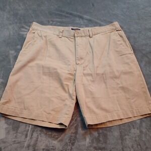 Polo‎ Ralph Lauren Shorts Mens Sz 38 Tan Khaki Chino 100% Cotton Preppy